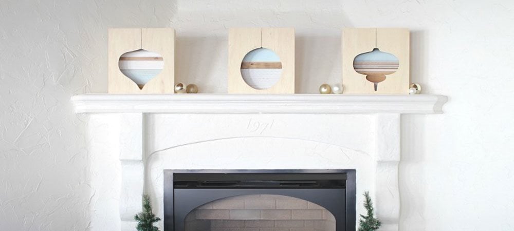 HOW TO BUILD HOLIDAY MANTEL ORNAMENT ART