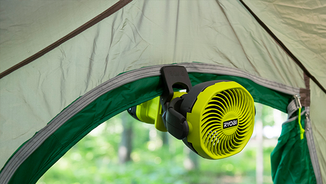 Nový 18V ventilátor s klipsem je Váš osobní ventilátor, který lze použít kdekoli.