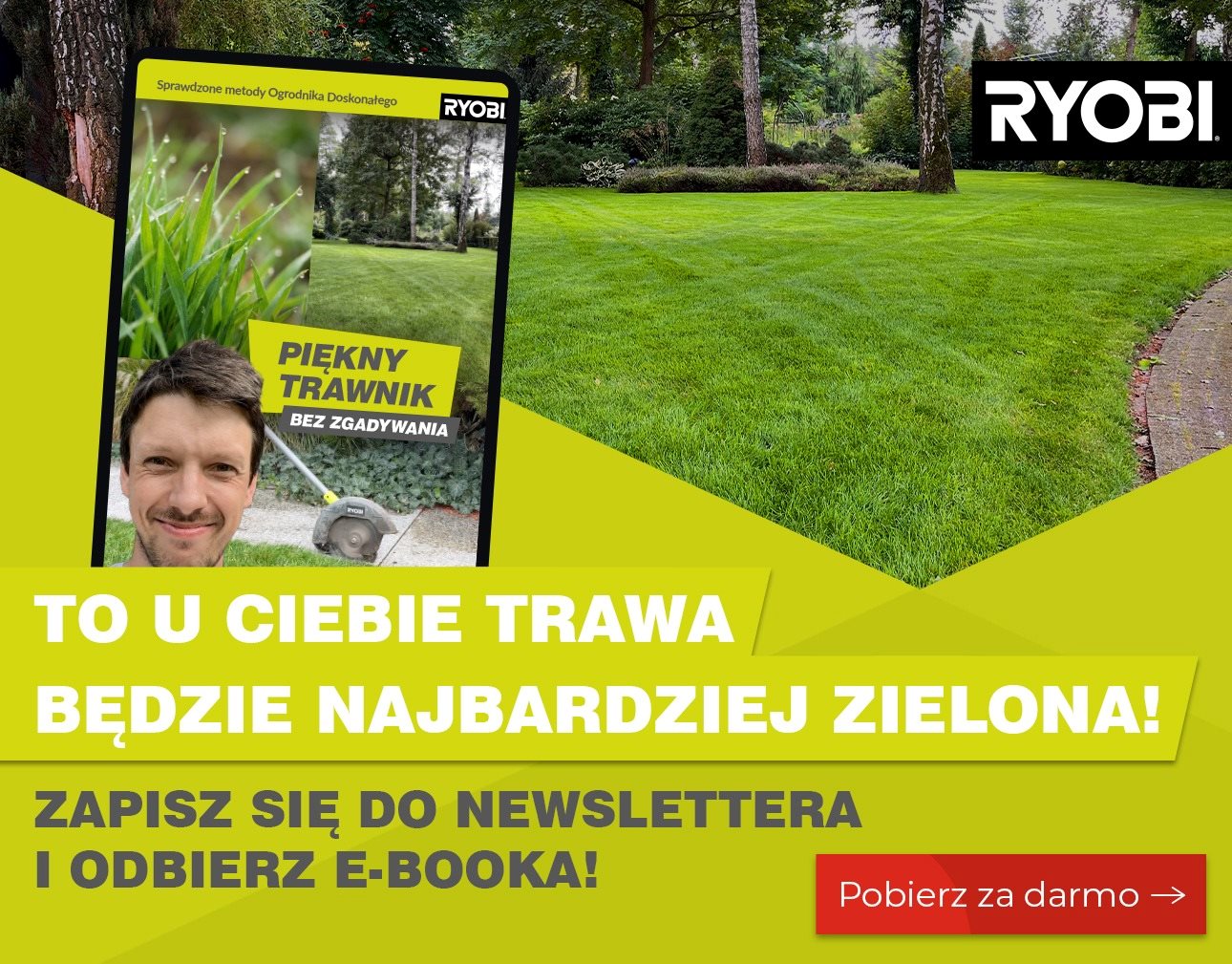 Problem z trawnikiem? Masz dość pustych miejsc, mchu i trawy, która wygląda byle jak?