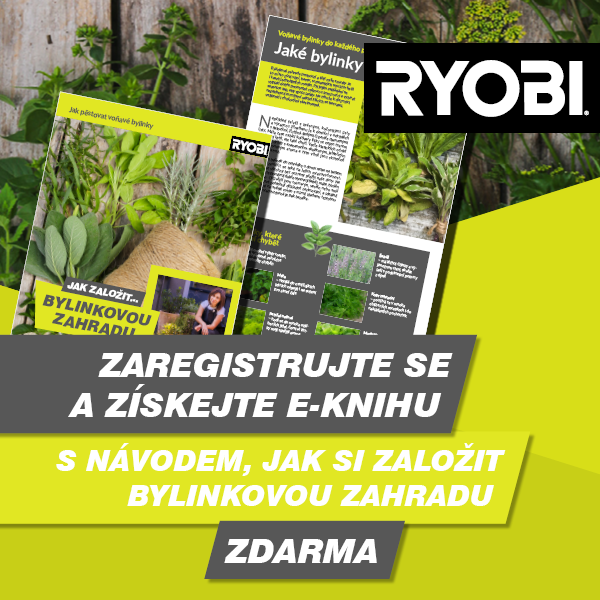 Nenechte si ujít žádné novinky od Ryobi – přihlaste se k odběru newsletteru! 