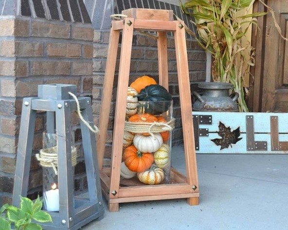 HOW TO BUILD RUSTIC WOODEN LANTERNS