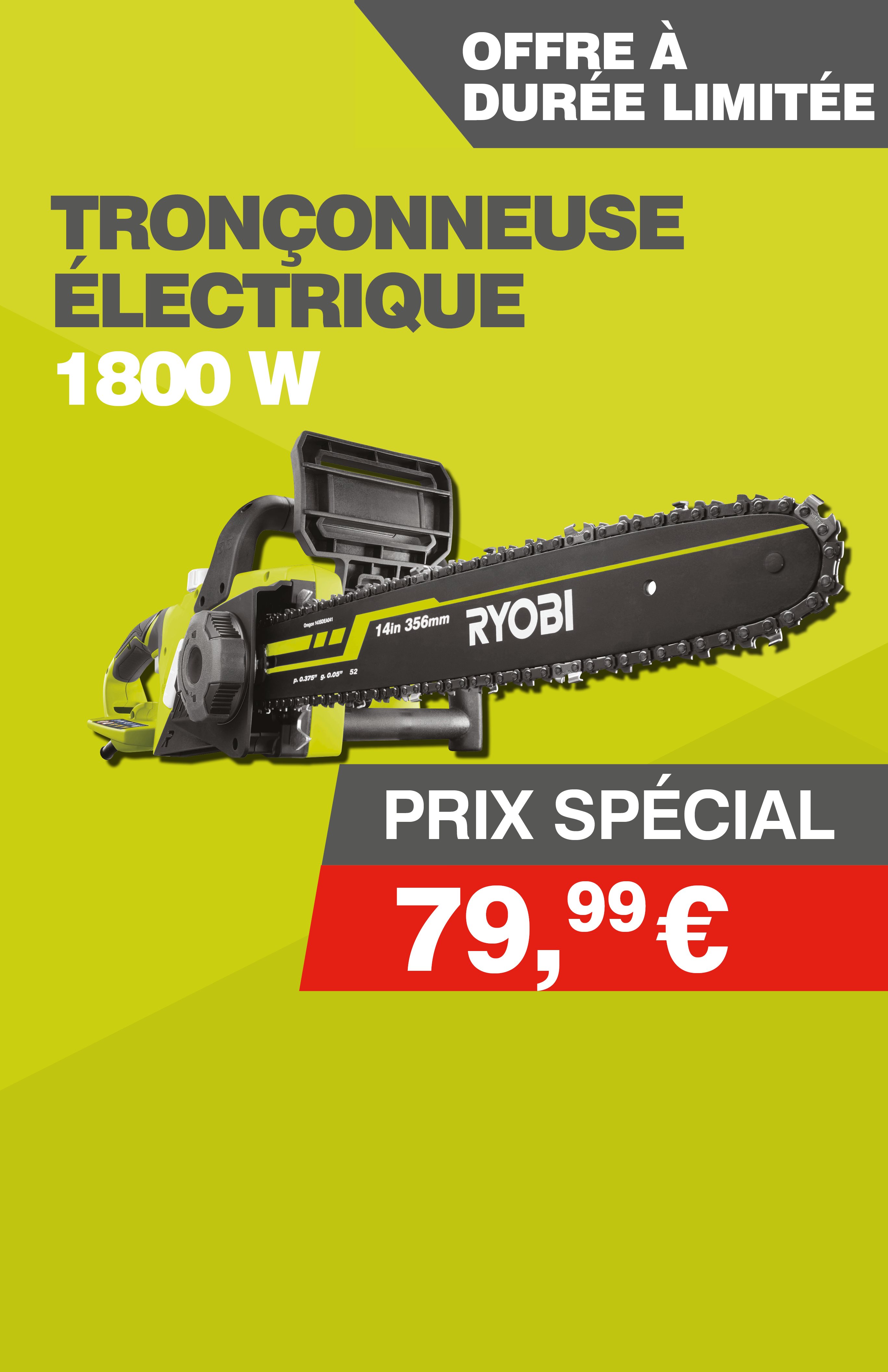 Tronçonneuse 1800 W