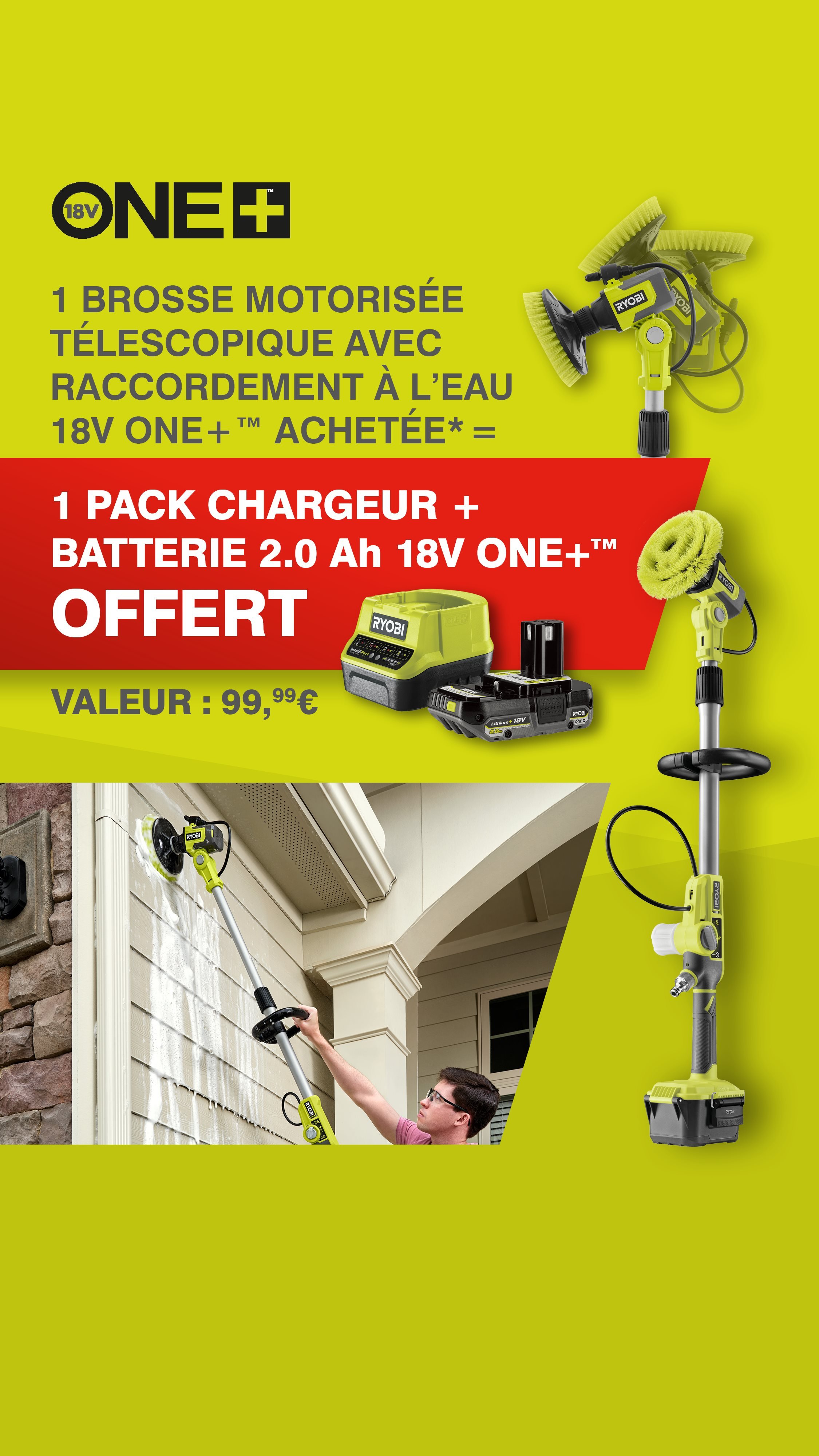 Promotion brosses motorisées