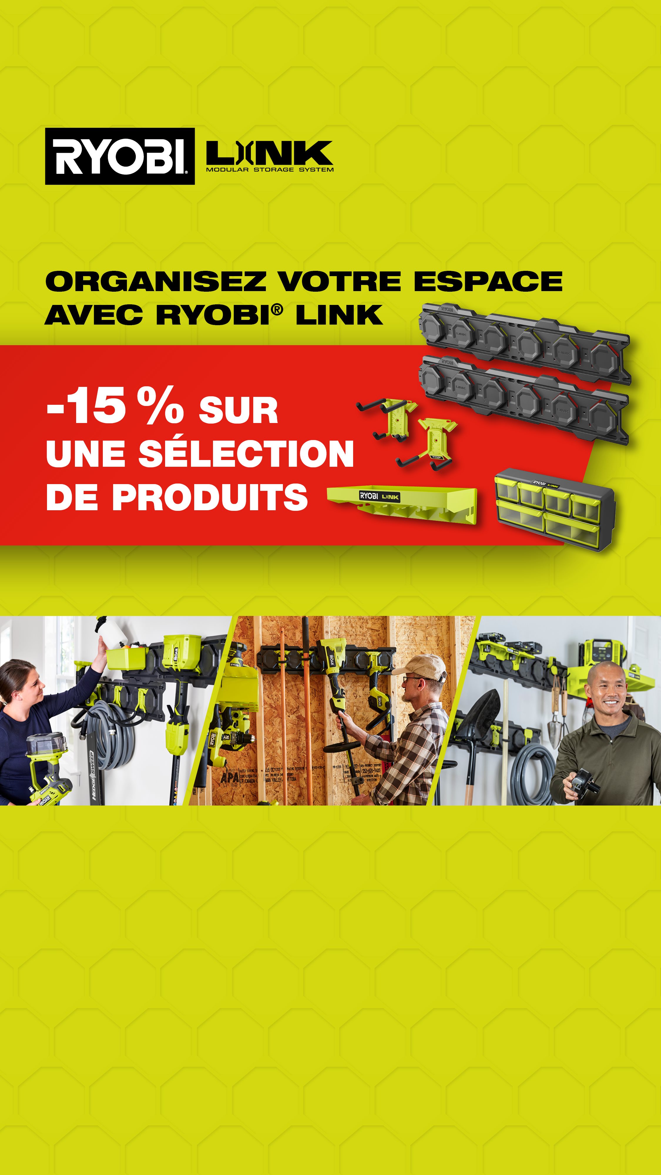 PROMOTION RYOBI LINK