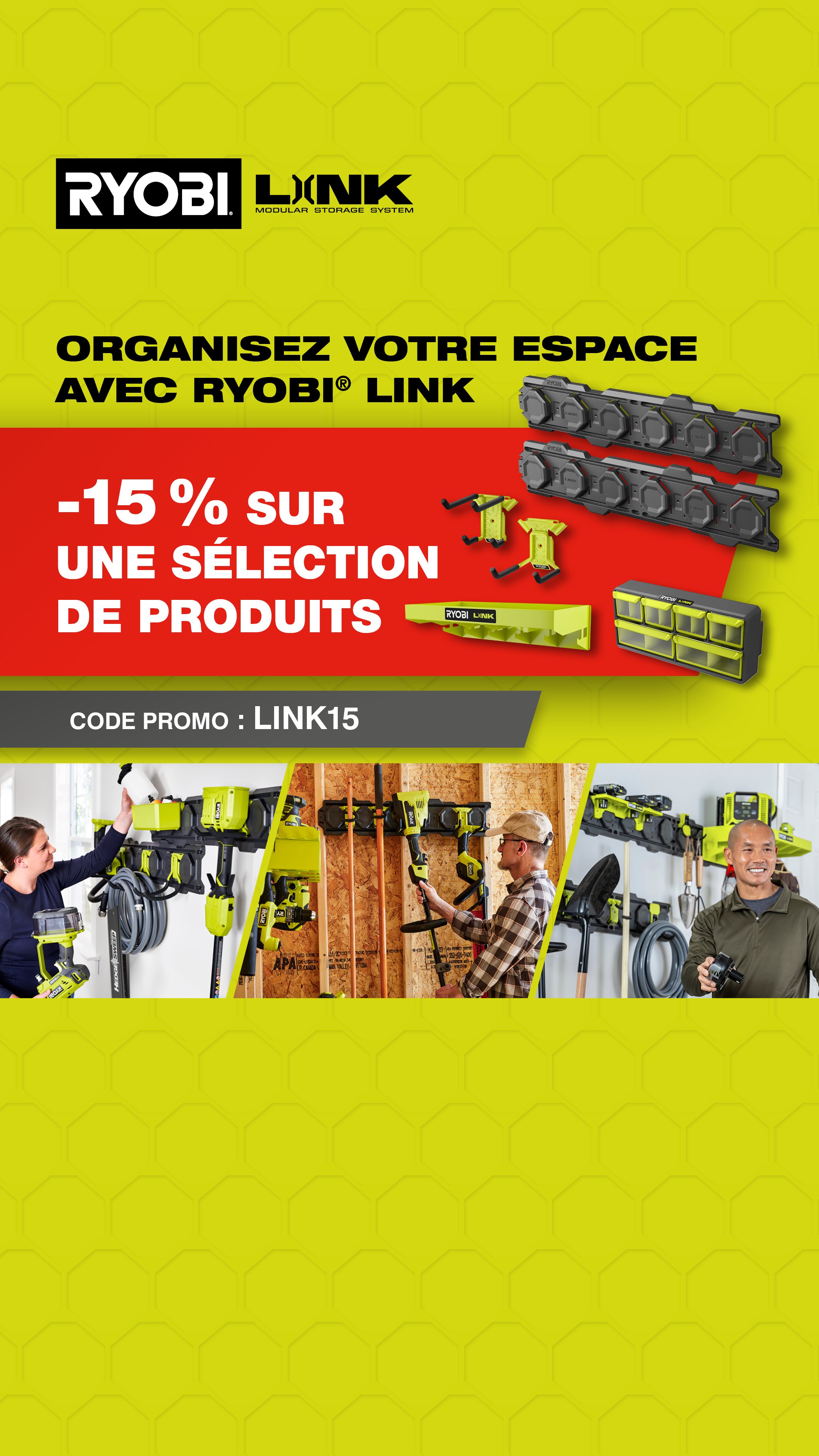 CODE PROMO : LINK15