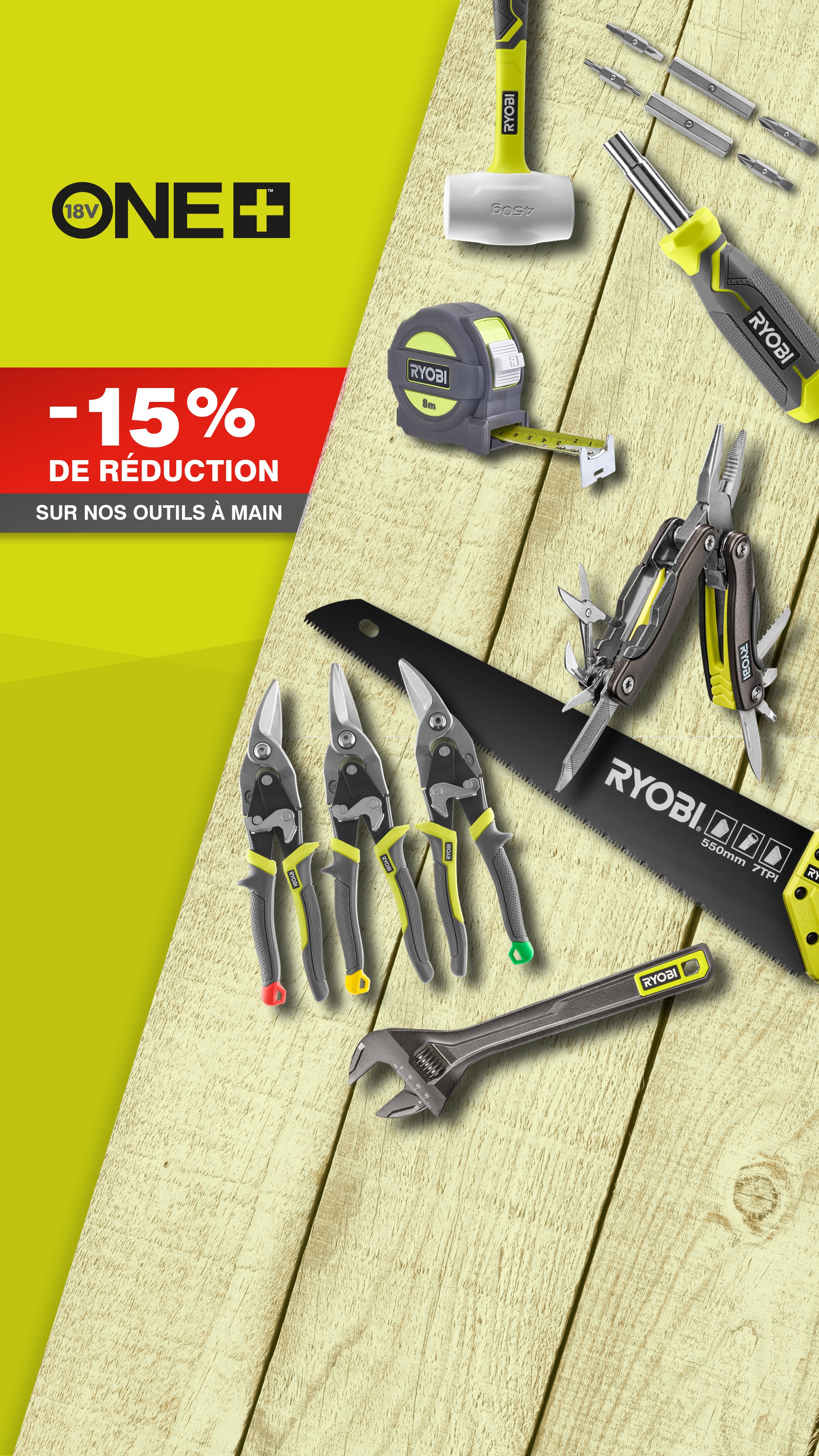 PROMOTION Outillage à main