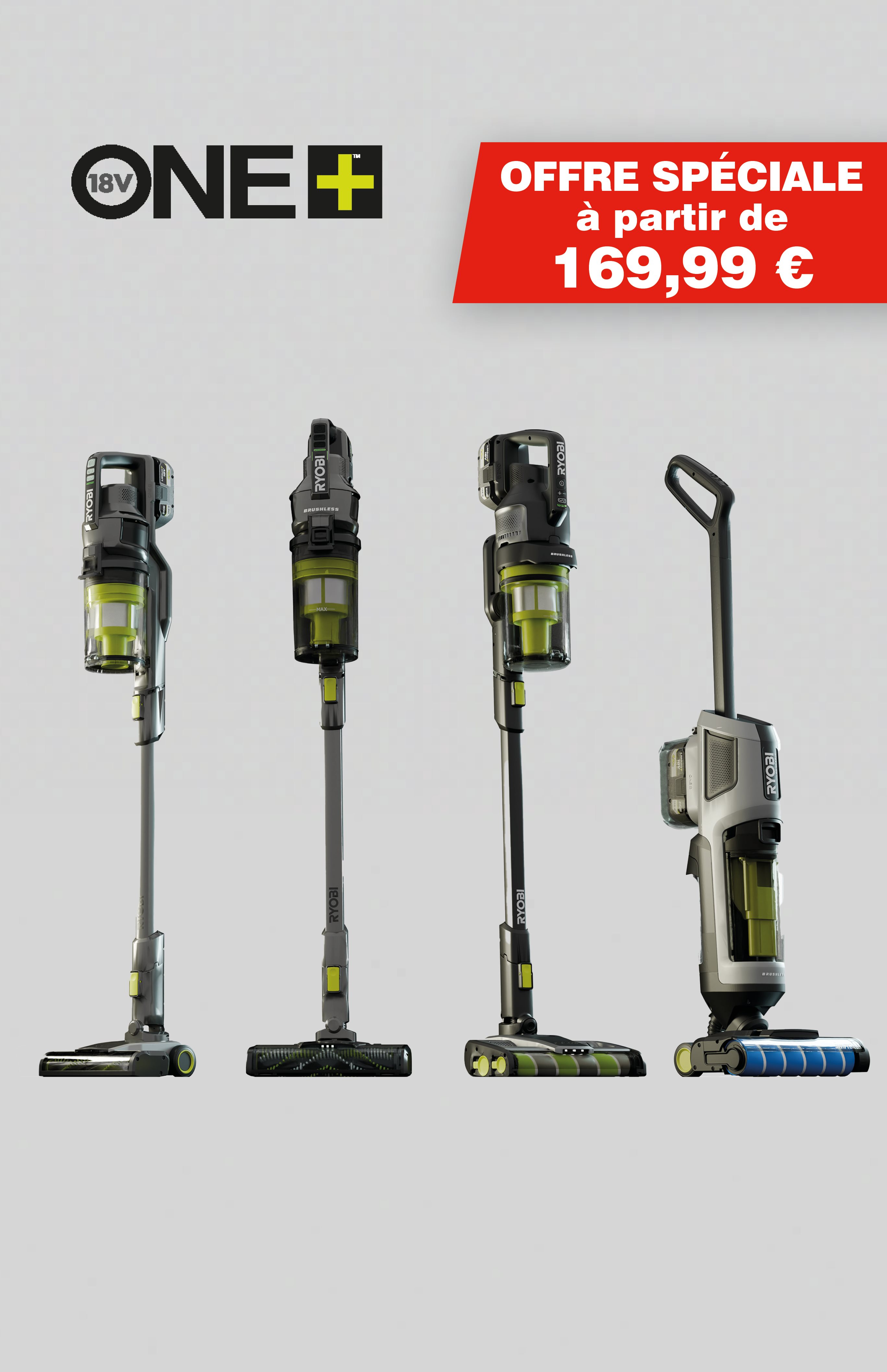 Promotion aspirateurs