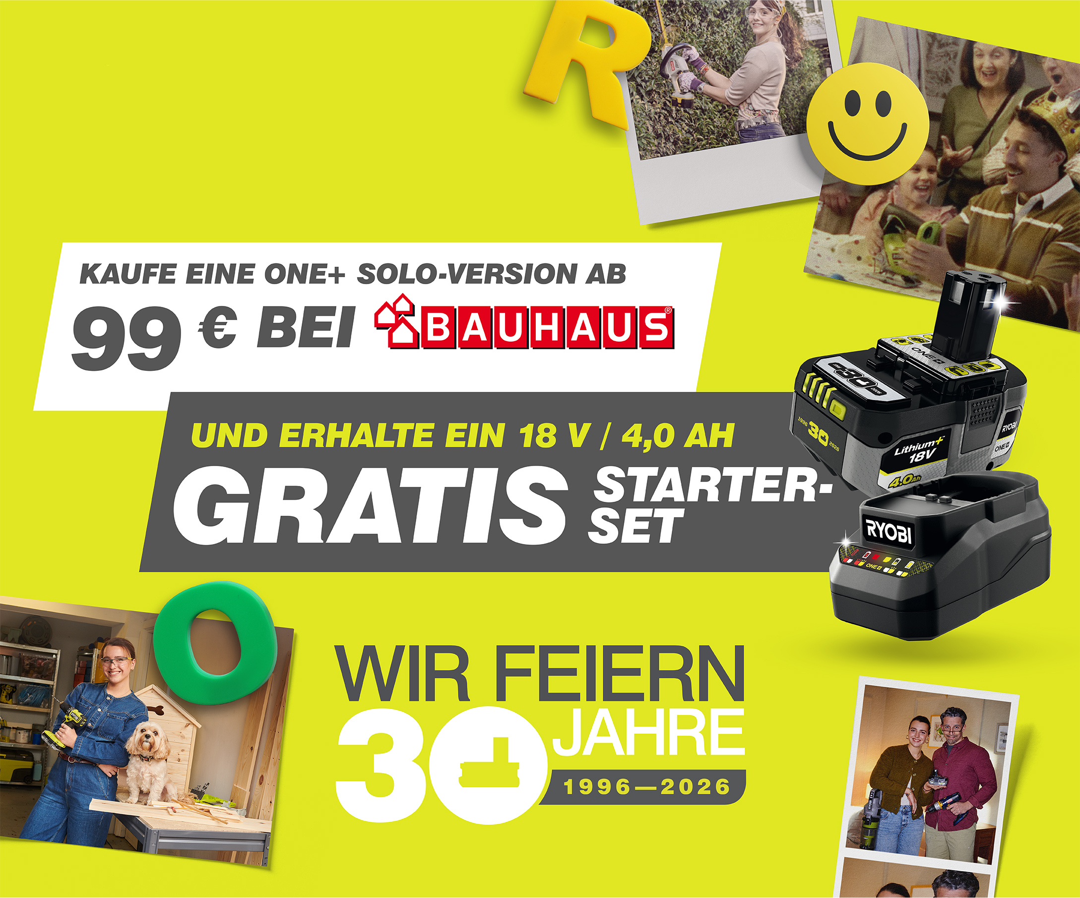 Bei BAUHAUS ab 99 €
