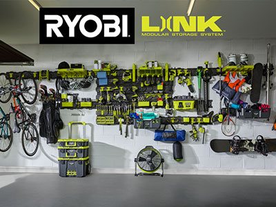 RYOBI® LINK™ nástěnný modulární systém