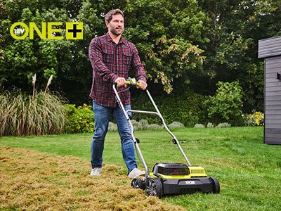 Introducing the 35cm Cordless Lawn Scarifier