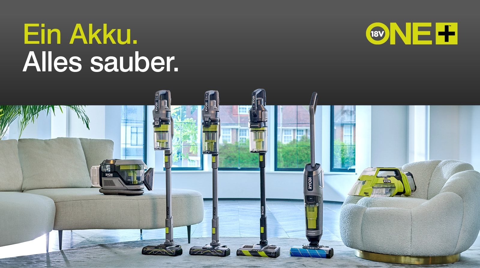 Ryobi R18WDV-0 Nass- und Feststaubsauger