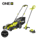 18V ONE+ HP Brushless 33cm Lawnmower & 23cm Grass Trimmer (1 x 4.0Ah)