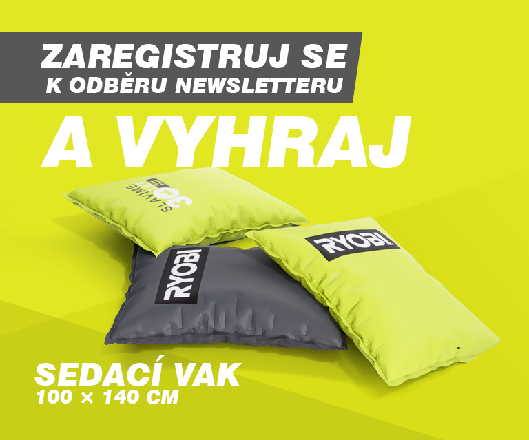 Zaregistruj se a vyhraj sedací vak