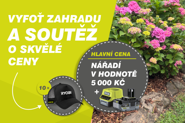 Zahradní soutěž - vyfoť svoji zahradu
