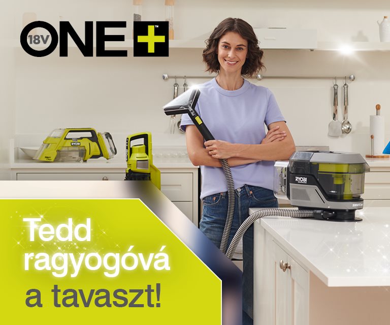 A ONE+ TAKARÍTÓ ESZKÖZEIVEL