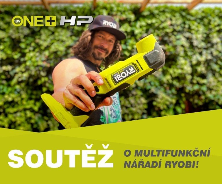 Soutěž s RYOBI & Pavlem Olivou