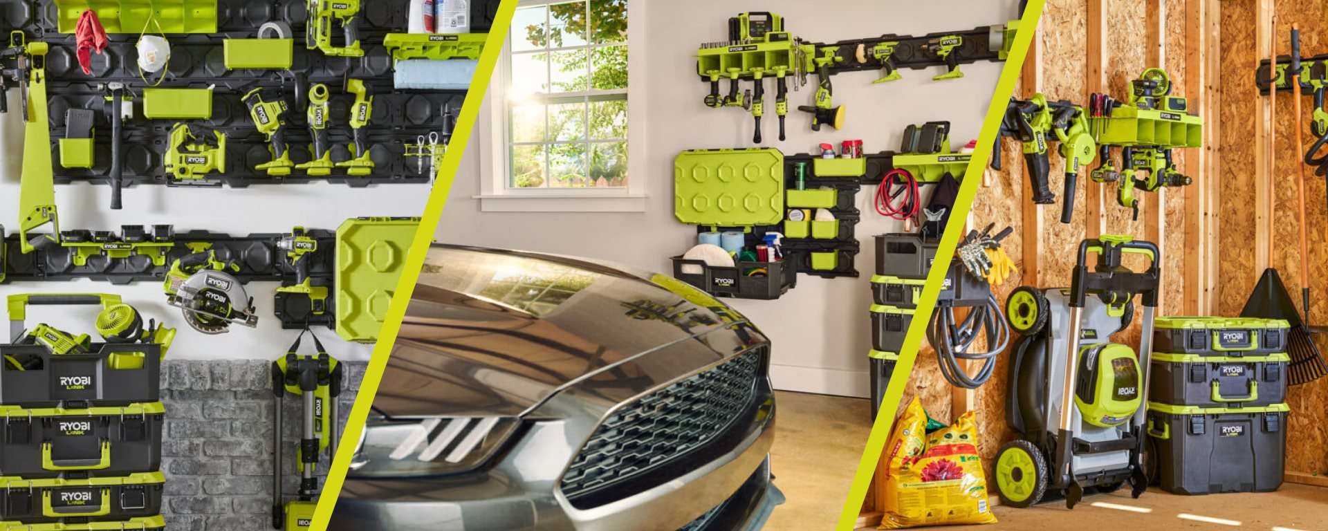 Optimiser le rangement de votre garage avec le système Ryobi® LINK