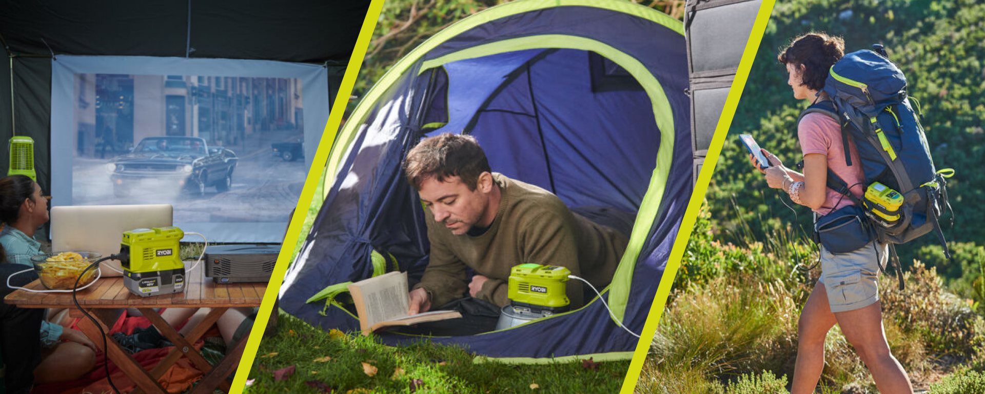 Les avantages des transformateurs Ryobi® pour un camping confortable et sécurisé