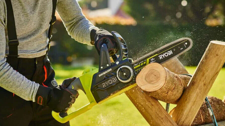 Articles Zone Outillage -RCS18X3050F Ryobi tronçonneuse 