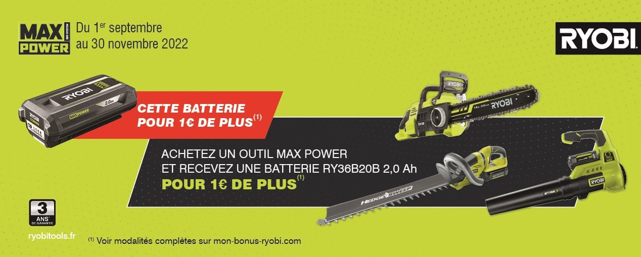 AnnonceOutils Ryobi - Le spécialiste de l'outillage AnnonceOutils Ryobi - Le spécialiste de l'outillage