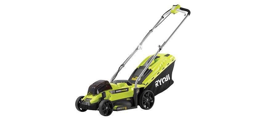 18V 4.0Ah 33cm Cordless Compact Mower With 2 Batteries