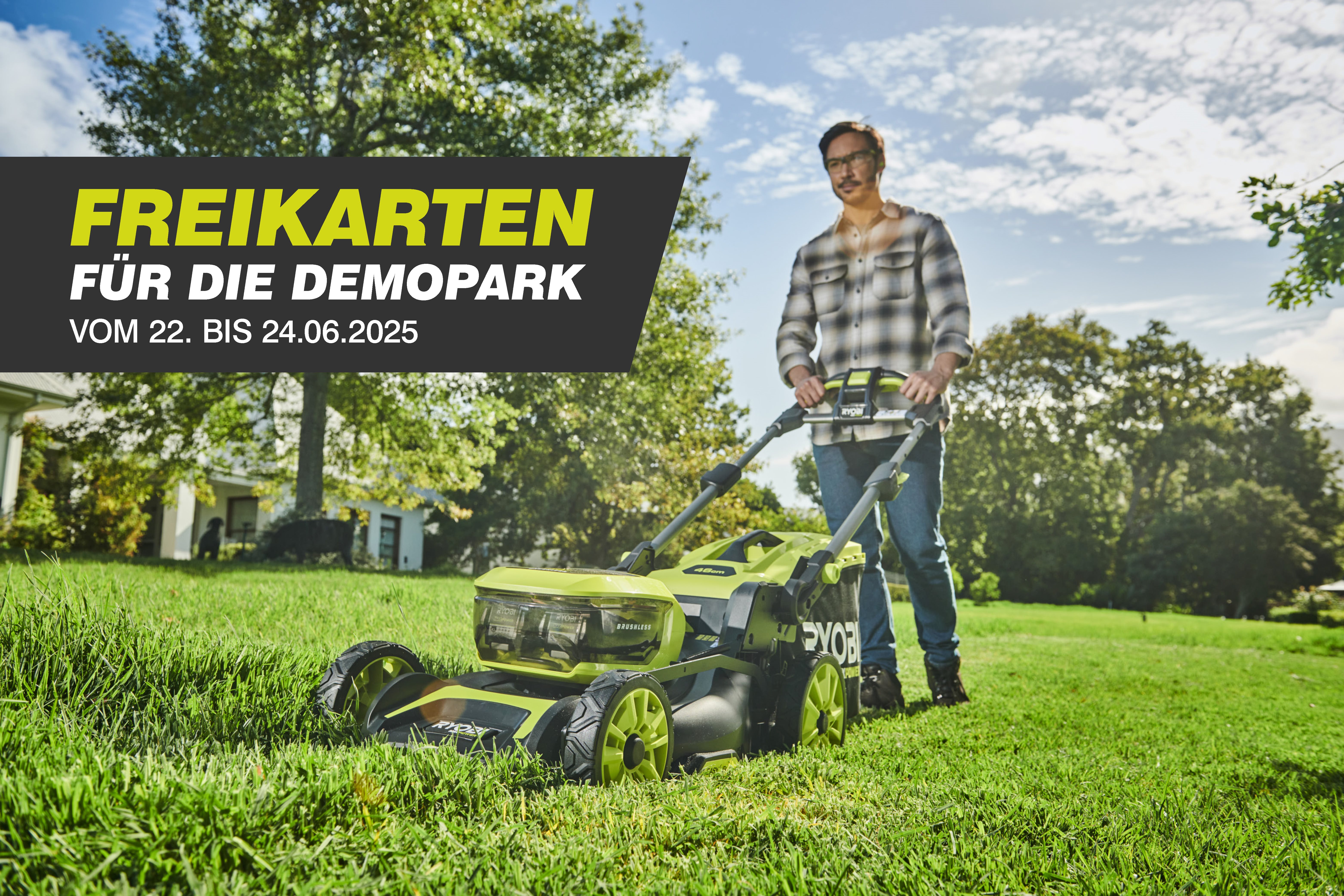 Dein Ticket zur demopark 2025 mit RYOBI