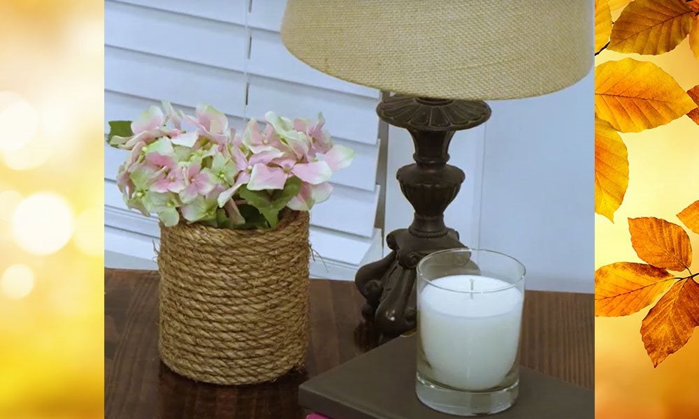 HOW TO BUILD A DIY RUSTIC TWINE FLOWER CAN