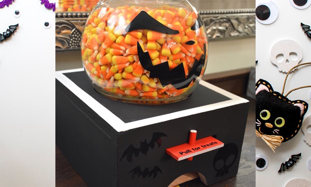 HOW TO BUILD A SPOOKY DIY SWEET DISPENSER