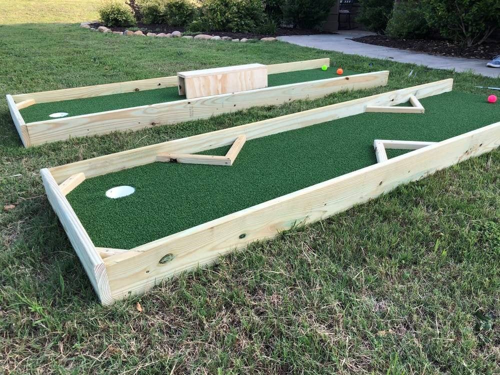 Construye un mini golf para tu casa
