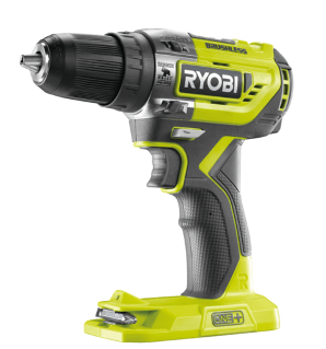 Ryobi’s New 18V Compact Brushless Drills: Up to 60% MORE RUNTIME and 20% MORE POWER than any other Ryobi® brushed drill.