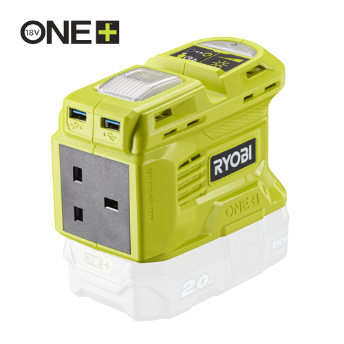 Cordless Battery Inverter RYOBI RY18BI150B-0 - Main Image
