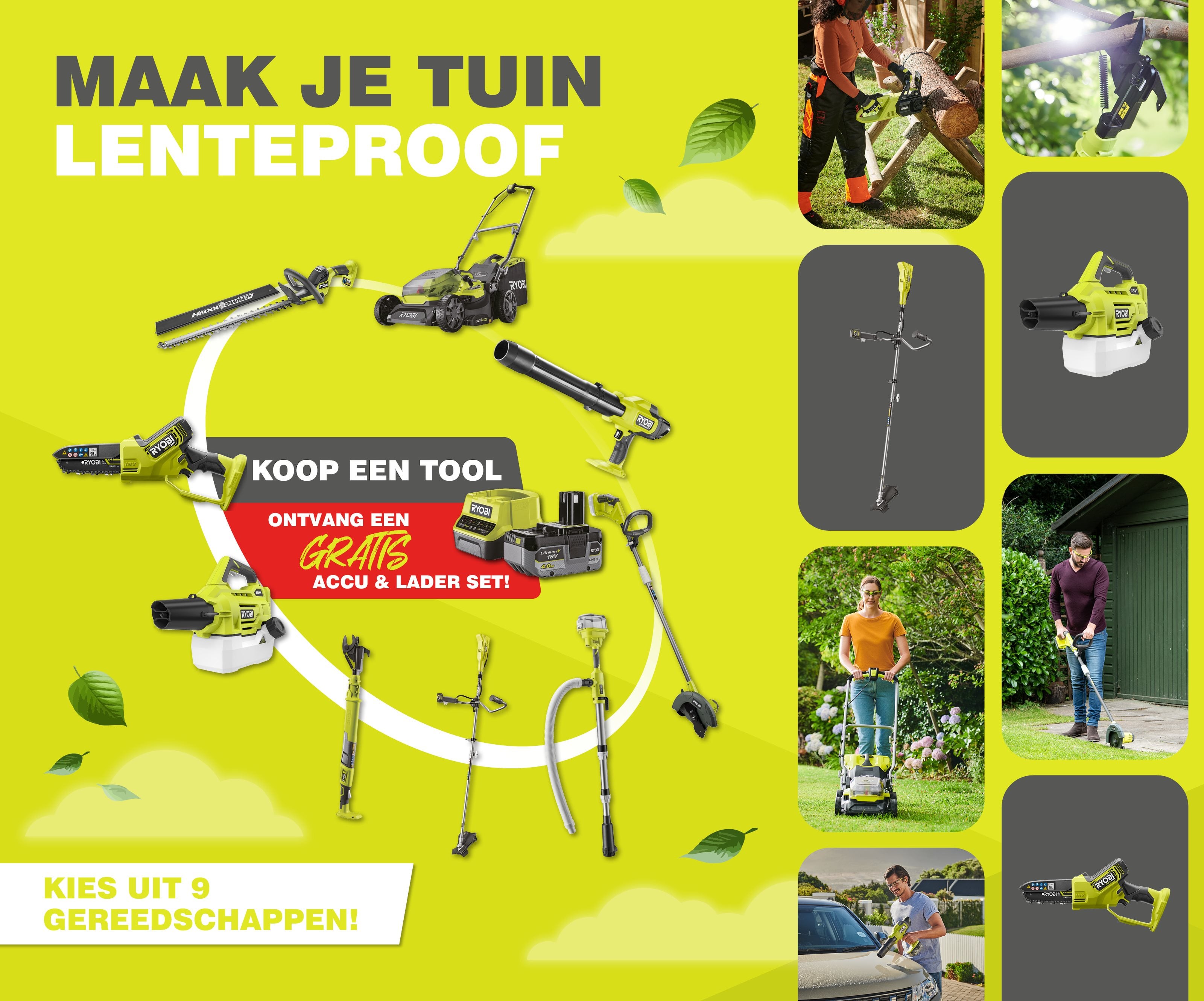 Maak je tuin lenteproof