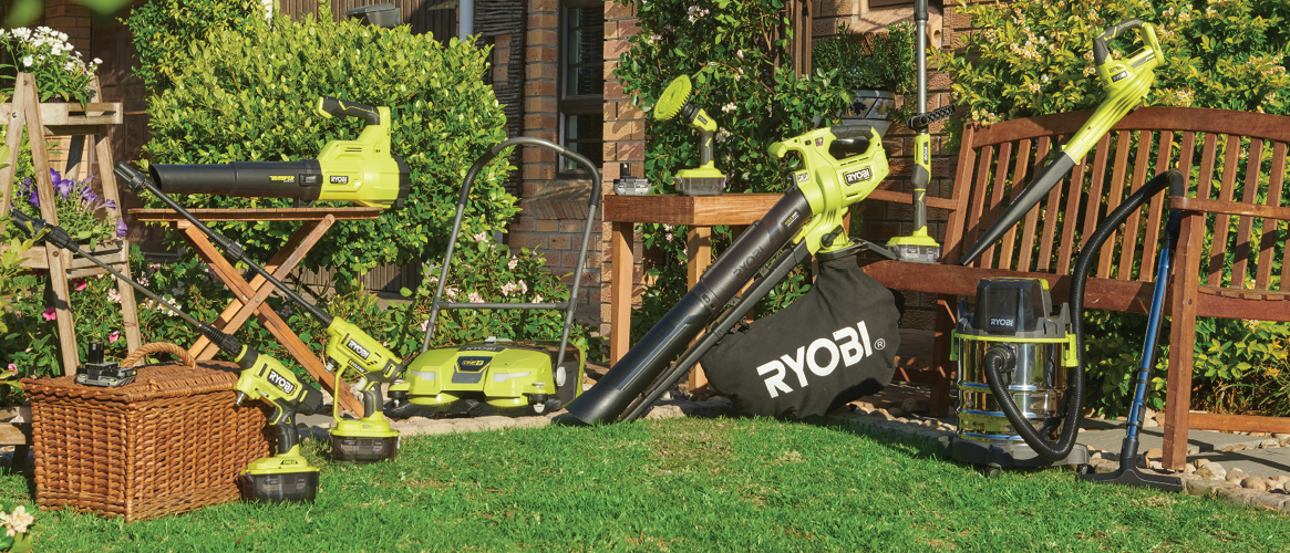 Maak jouw tuin klaar voor de lente met RYOBI