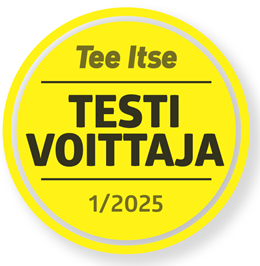 R18GN18X on Tee Itse -lehden testivoittaja (nr. 1/2025)