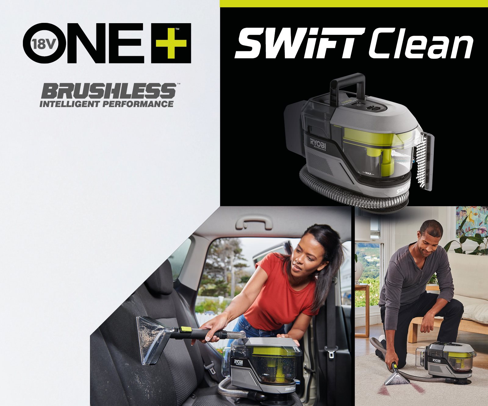 ONE+ Børsteløs Swift Clean Flekkrenser 