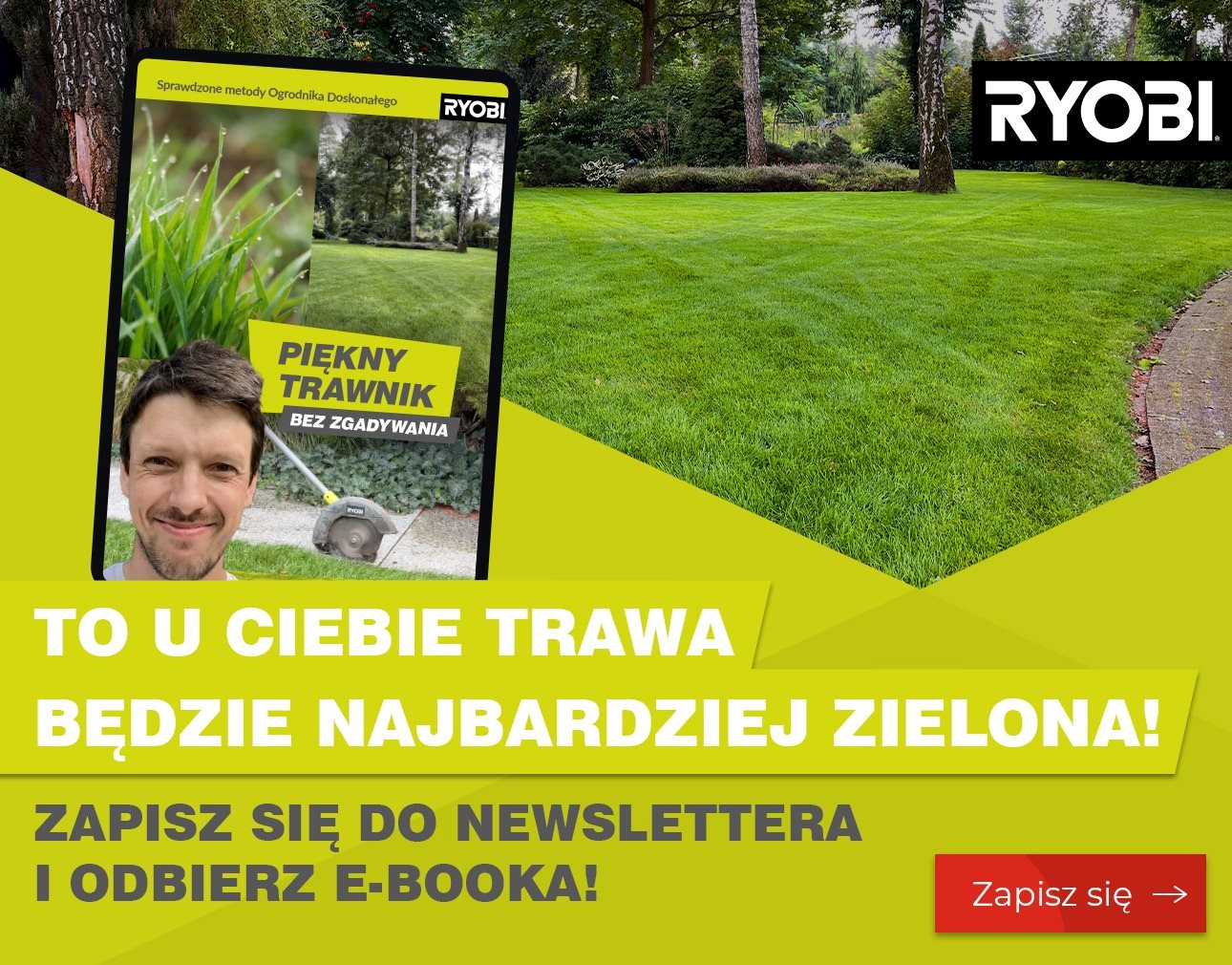 Konkrety na start! Zapisz się do newslettera i odbierz "Poradnik od Ogrodnika Doskonałego".