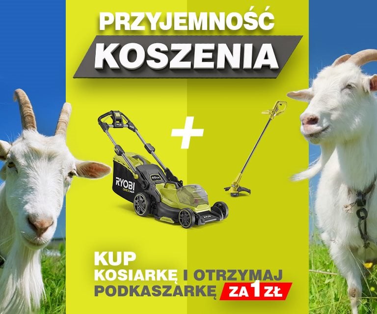 KUP KOSIARKĘ I OTRZYMAJ PODKASZARKĘ ZA 1ZŁ