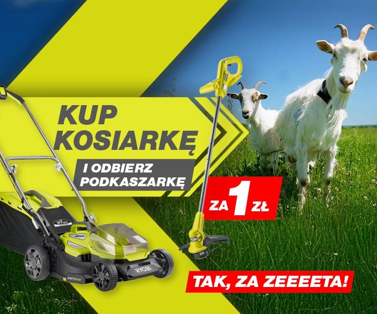 Kosiarki z podkaszarką