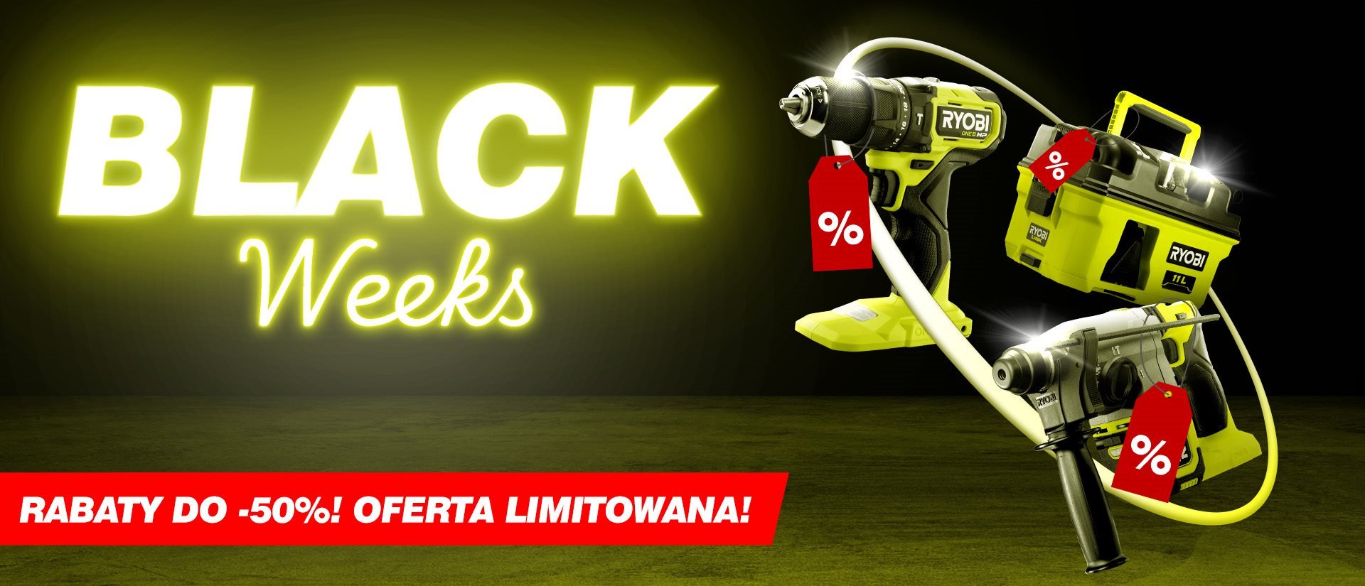 Ryobi black week sale