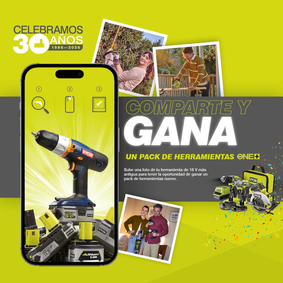 ¡Comparte tu herramienta de 18V más antigua!