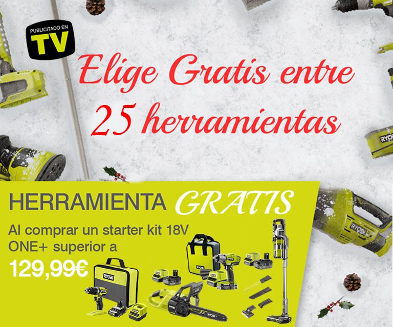 Regala RYOBI esta Navidad