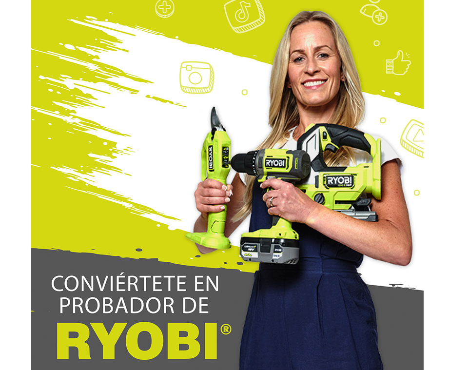 RYOBI | Tienda Oficial | Lider mundial en bricolaje