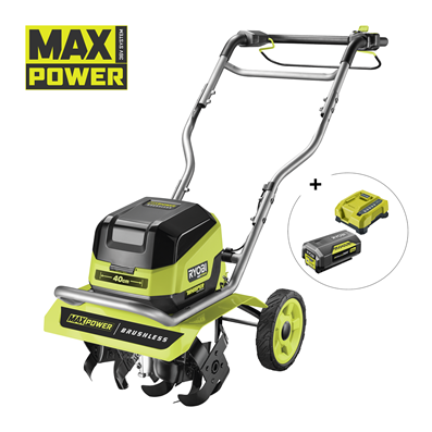 Motoazada de púas delanteras sin escobillas 36V MAX POWER (Incluye Bateria y Cargador)