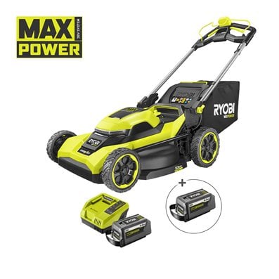 Cortacésped sin escobillas de 53 cm autropropulsado 36V MAX POWER (1x 6.0Ah)