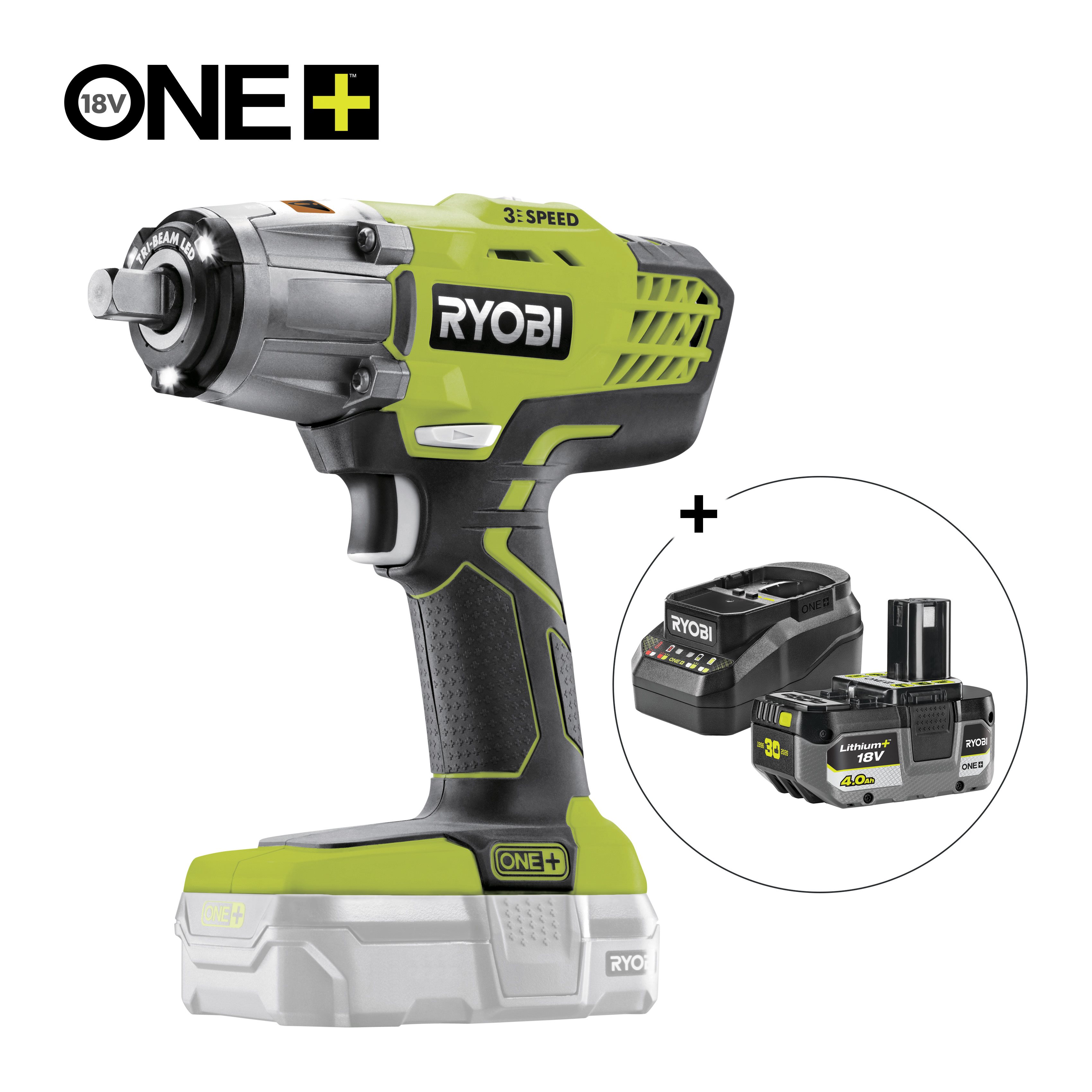 Llave de impacto ½″ 400Nm 18V ONE+™