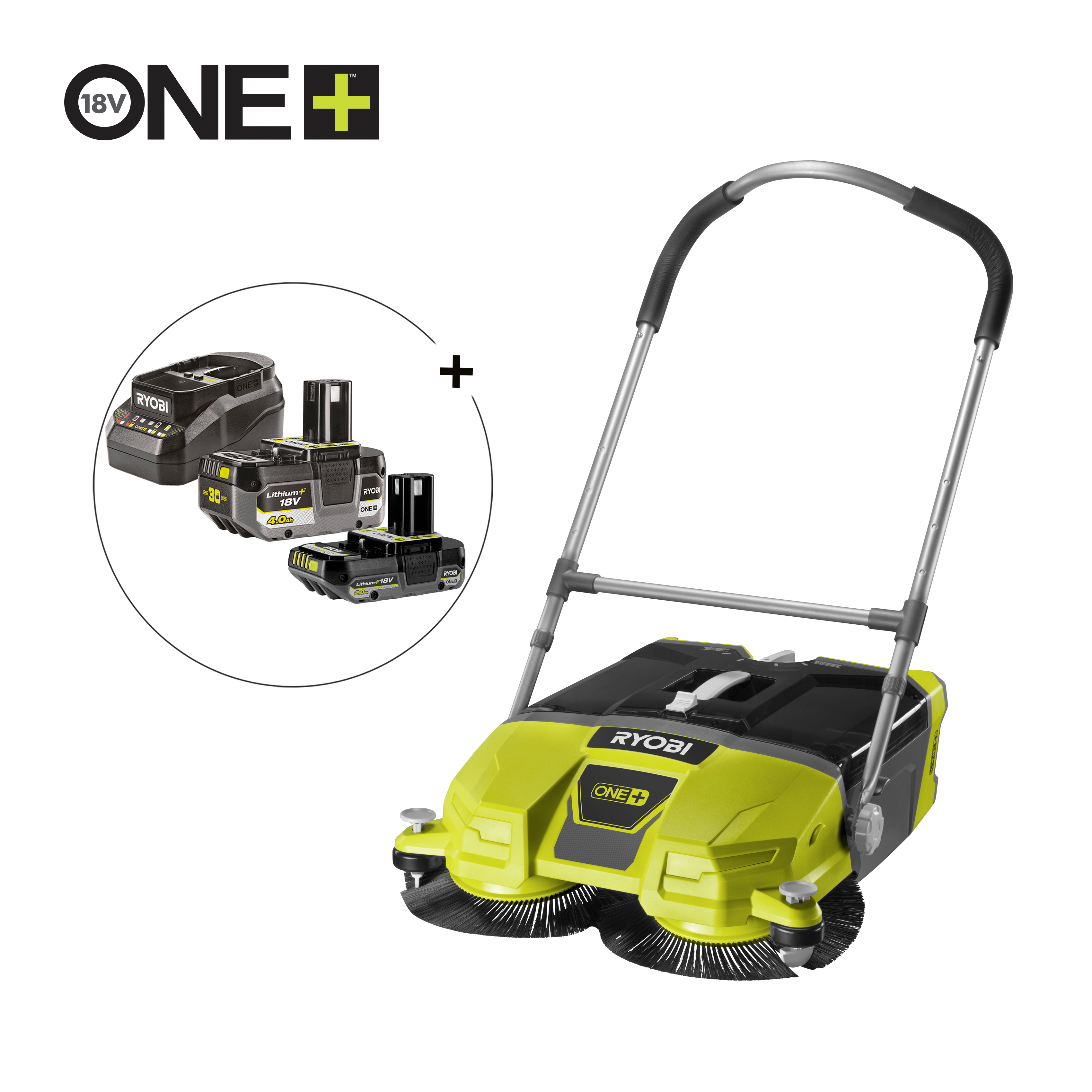 Barredora 18V ONE+™ (Incluye batería y cargador)