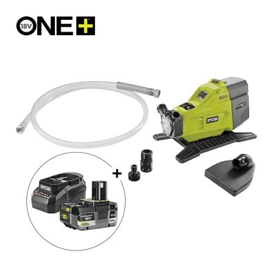Bomba de agua a batería 18V ONE+™ (Incluye batería y cargador)