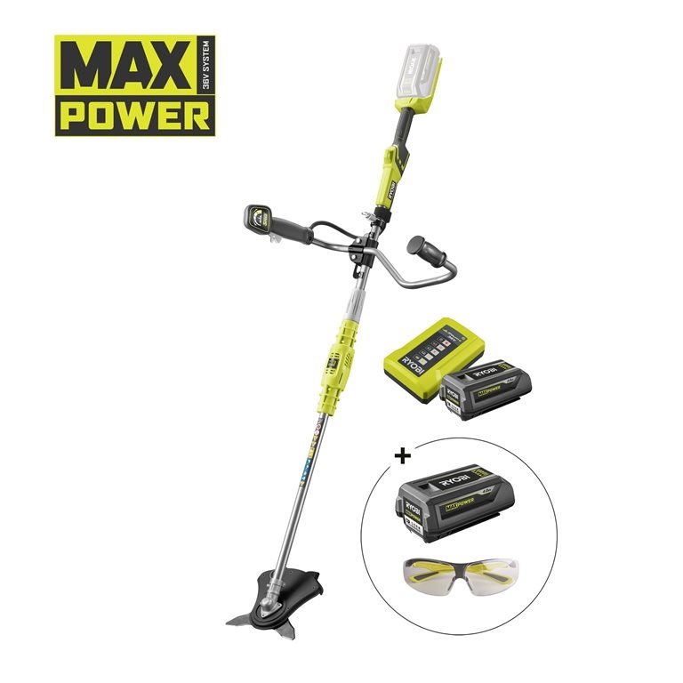Desbrozadora de 26cm y Cortabordes de 30cm 36V MAX POWER™ (1x 4.0Ah)_hero_0
