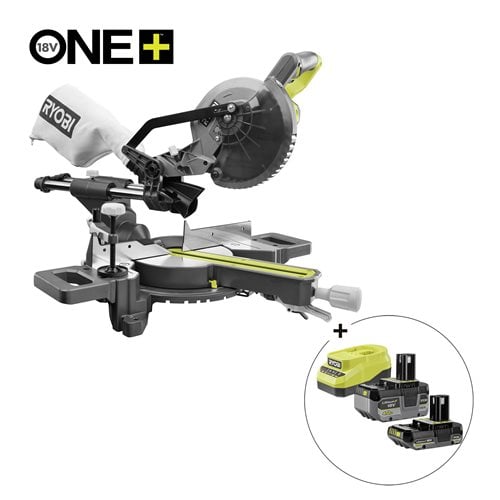 Sierra ingletadora telesc�pica compacta de 190mm 18V ONE+™_hero