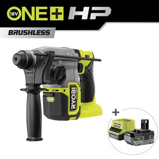 RSDS18X-0 - Martillo combinado SDS+ sin escobillas alto rendimiento 2.5 J 18V ONE+™ HP